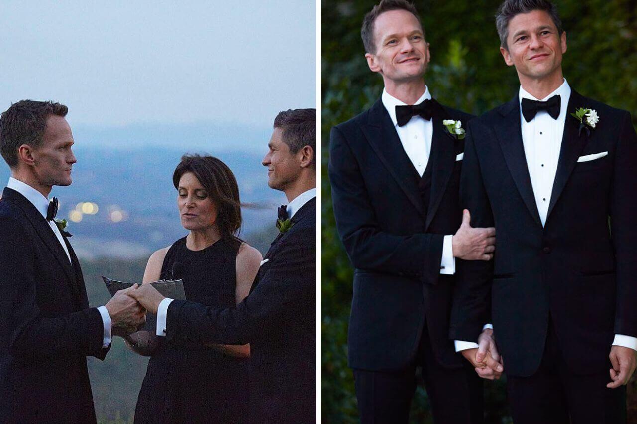 Neil Patrick Harris and David Burtka