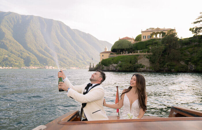 A Love Story On Lake Como - Sergej and Anett's Real Wedding 