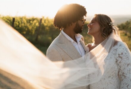 Leah & Ian’s Dreamy Vineyard Wedding in Marche, Italy